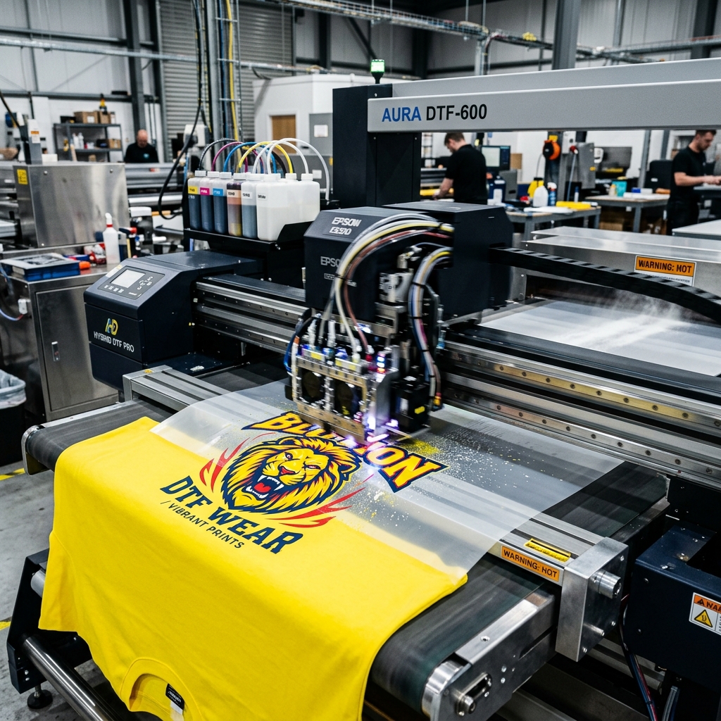 Custom embroidery DTF printing machine