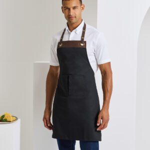 Espresso bib apron