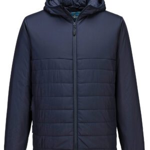 Professional hooded insulated baffle jacket (S608)