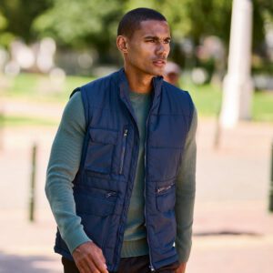 Steller multi-zip bodywarmer