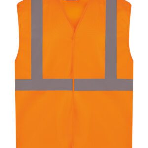 Hi-vis railway waistcoat class 2 (HVW118PE)